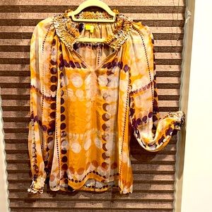 Monoplaza sheer blouse